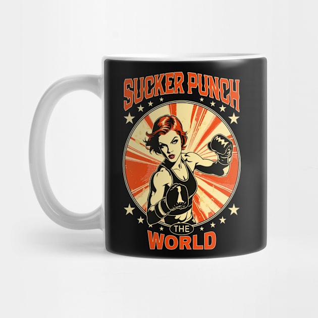 Sucker Punch the World by SunGraphicsLab